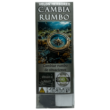 Velón Herboreo Cambia Rumbo 14x6cm - Imagen 3