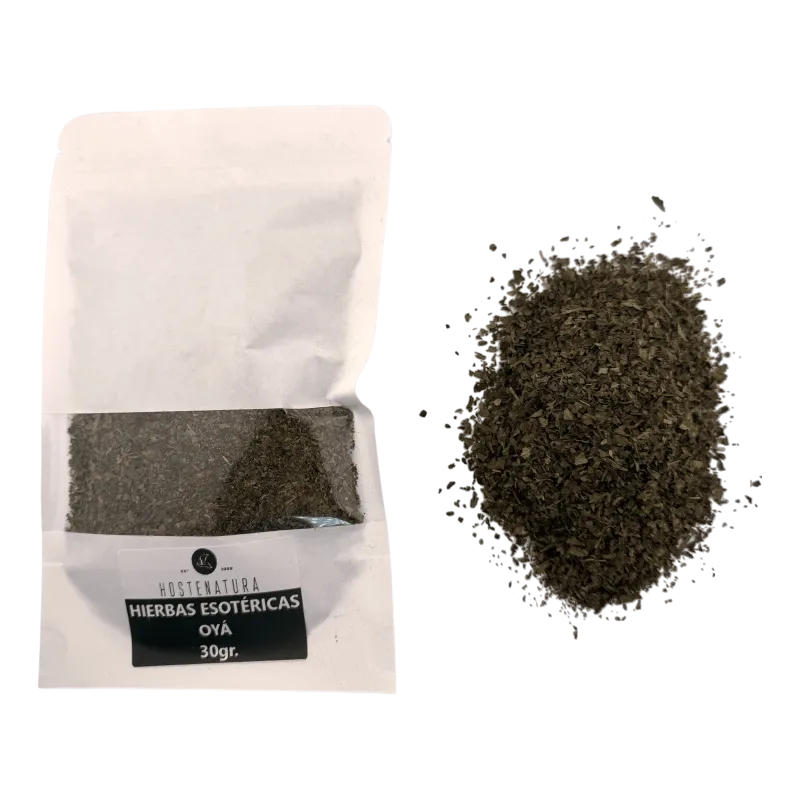 Hierbas Consagradas Orisha Oyá 30g – Protección Espiritual, Transformación y Fuerza Ancestral