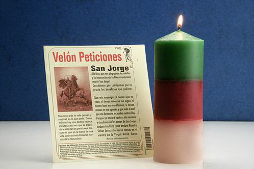 Velón Petición San Jorge | Abre Caminos, Protección Contra Enemigos Y Vencer Juicios