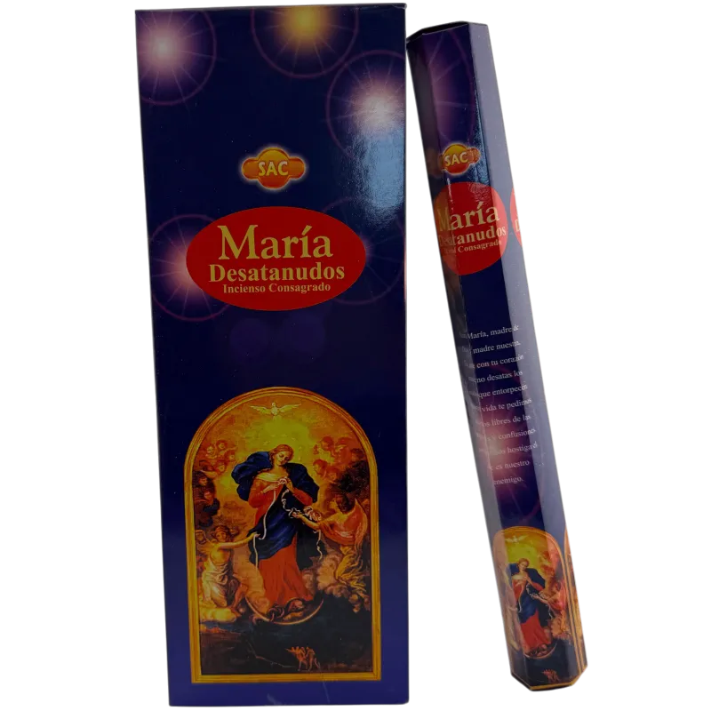 Incienso SAC María Desatanudos | Caja 6 Paquetes