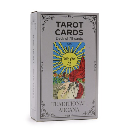 Tarot Arcanos Tradicionales con Libro Guía | 78 cartas
